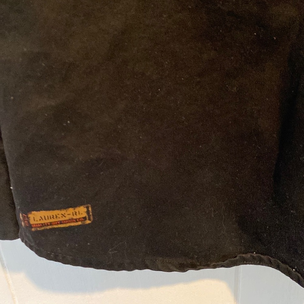 Lauren Ralph Lauren Black Button Down Utility Shirt - Picture 6 of 11